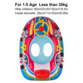 Inflatable Racing Car Pool Float with Steering Wheel