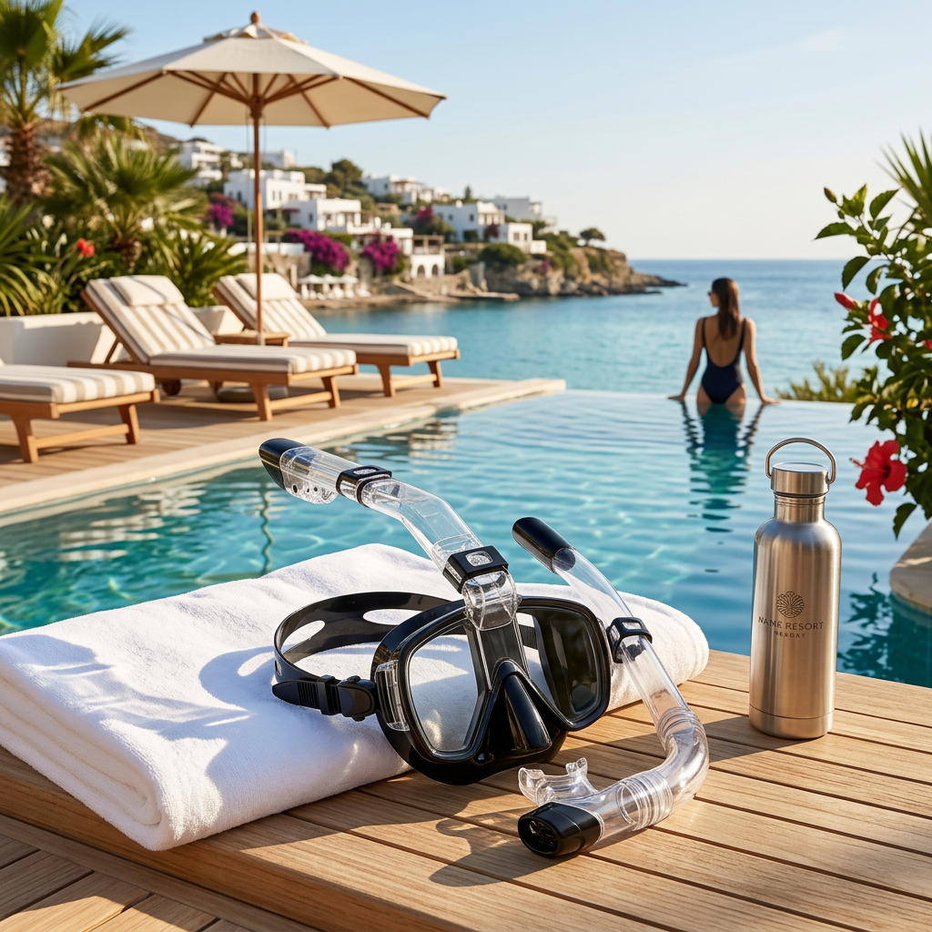 Classic Snorkel Mask & Breathing Tube Set
