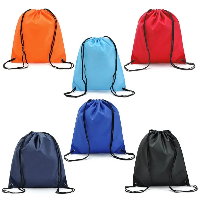 Lightweight Drawstring PE Bag – School, Sports & Swimming Backpack