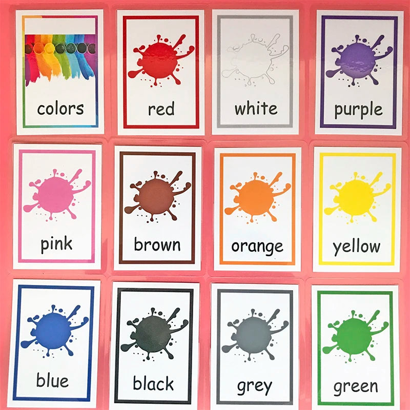 12-Piece Emotions Flash Cards – Feelings & Emotional Learning Cards for Kids