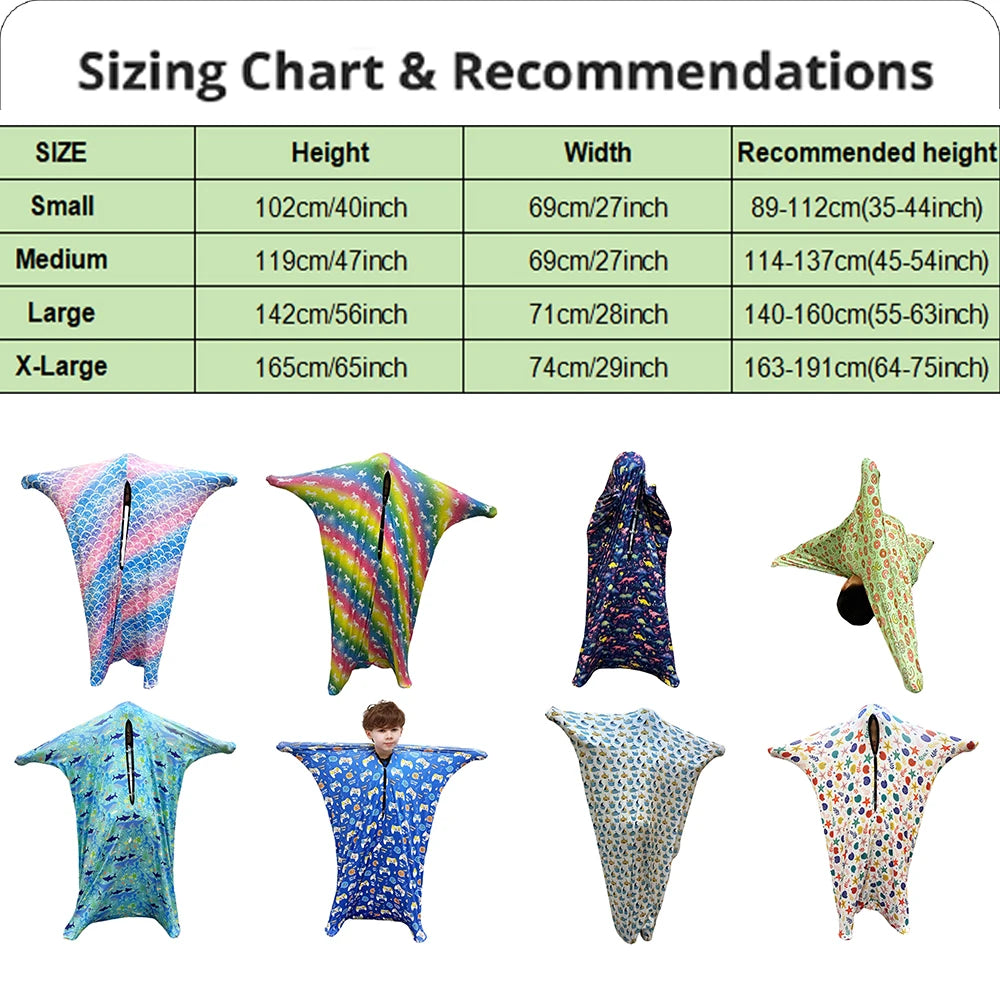 Kids Sensory Body Sock – Stretchy Movement & Quiet-Time Play
