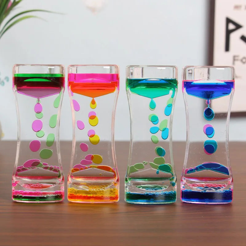 Liquid Motion Sensory Bubbler – Colourful Visual Relaxation Toy