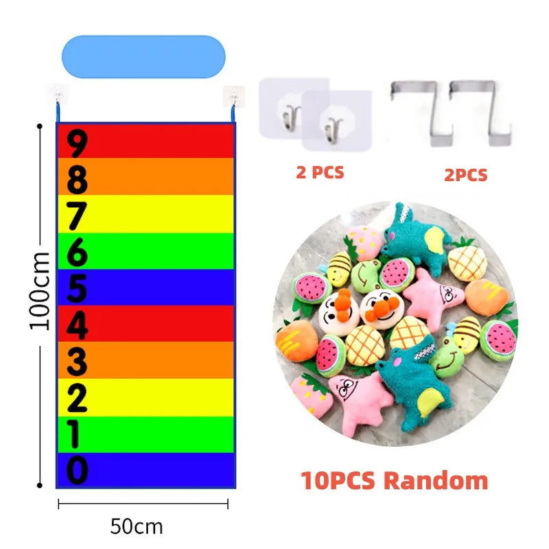 Sensory Jump & Reach Wall Mat – Kids Movement Activity Game