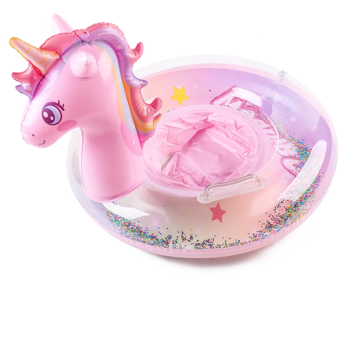Unicorn Inflatable Swimming Ring – Kids Pool Float