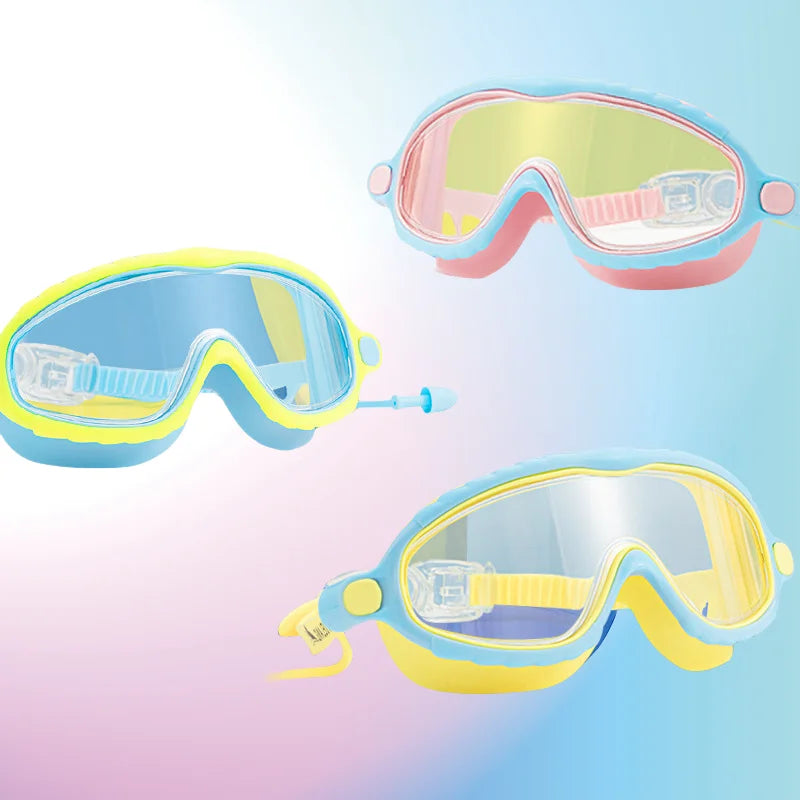Kids Anti-Fog Swimming Goggles – Comfortable Silicone Fit