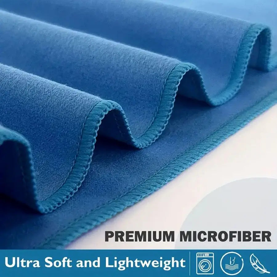 Oversized Quick-Dry Microfiber Beach & Travel Towel – 80 × 160 cm