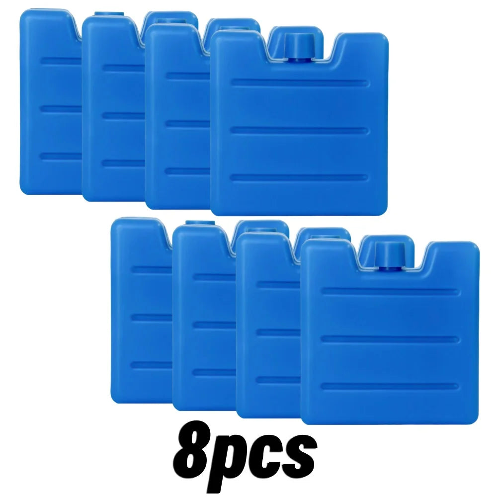 Reusable Lunch Box Ice Packs – Slim Freezer Cooling Blocks