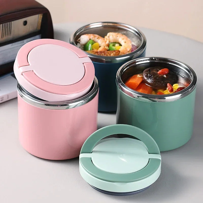 Insulated Stainless Steel Food Jar – 630ml / 1000ml School Lunch Container