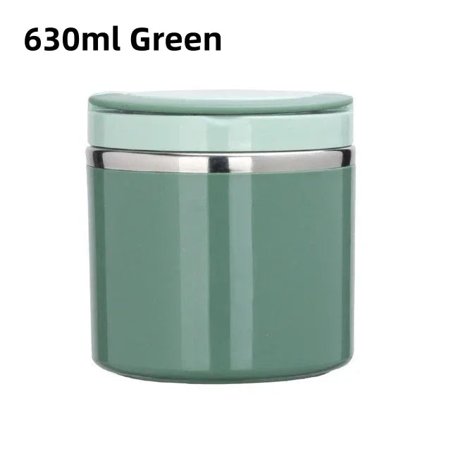 Insulated Stainless Steel Food Jar – 630ml / 1000ml School Lunch Container