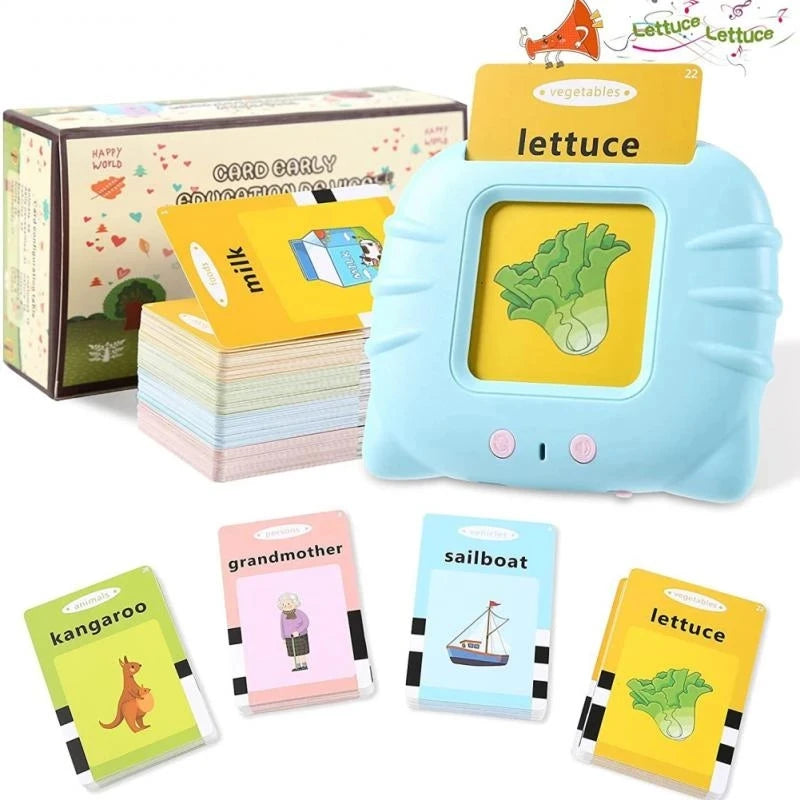 Listen & Learn Talking Flash Cards – Interactive English Learning Toy