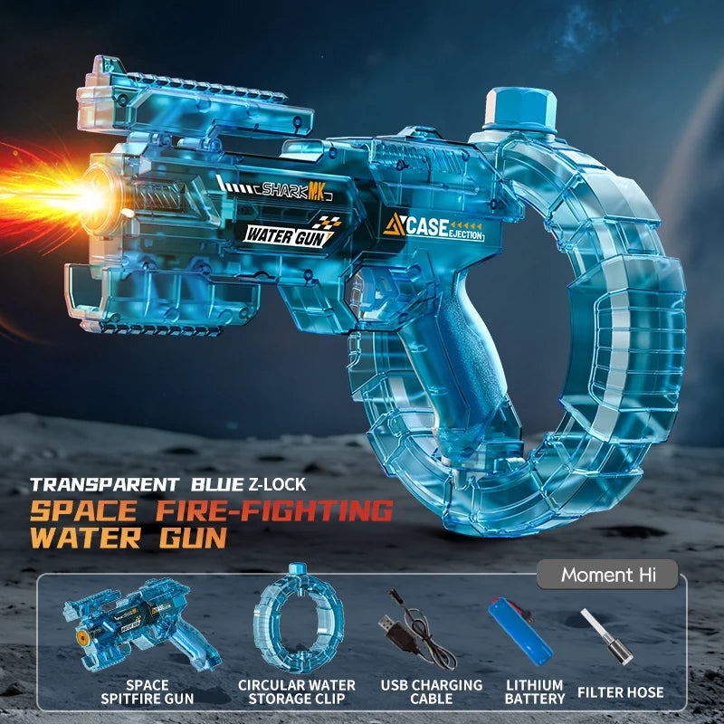 Rechargeable Electric Water Blaster – Automatic Summer Water Toy