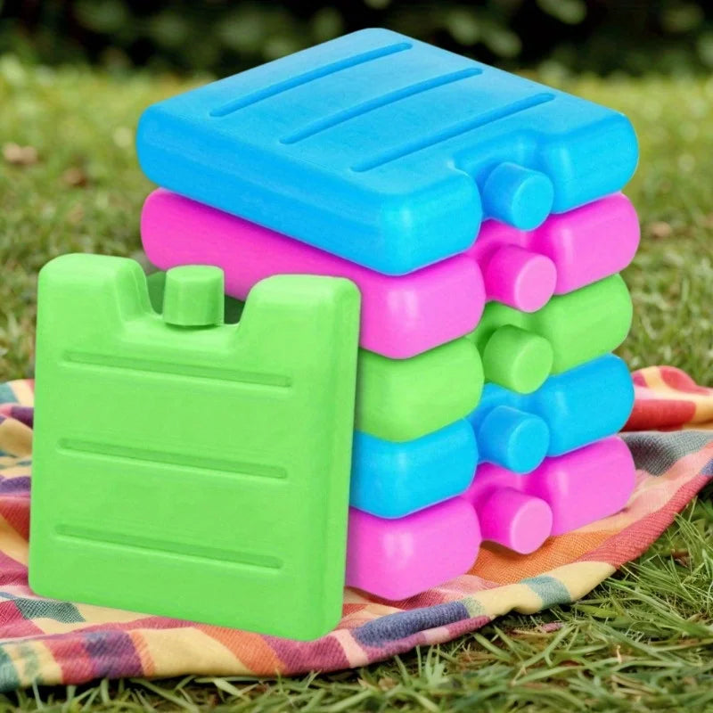Reusable Lunch Box Ice Packs – Slim Freezer Cooling Blocks