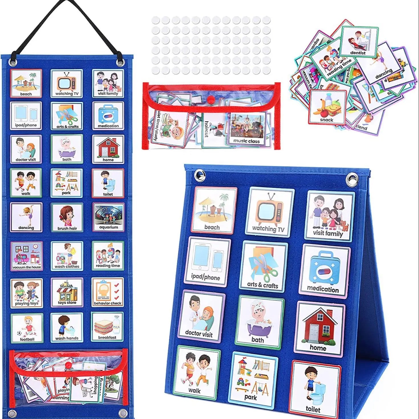 My Day Visual Routine Board – 70 Daily Schedule Cards