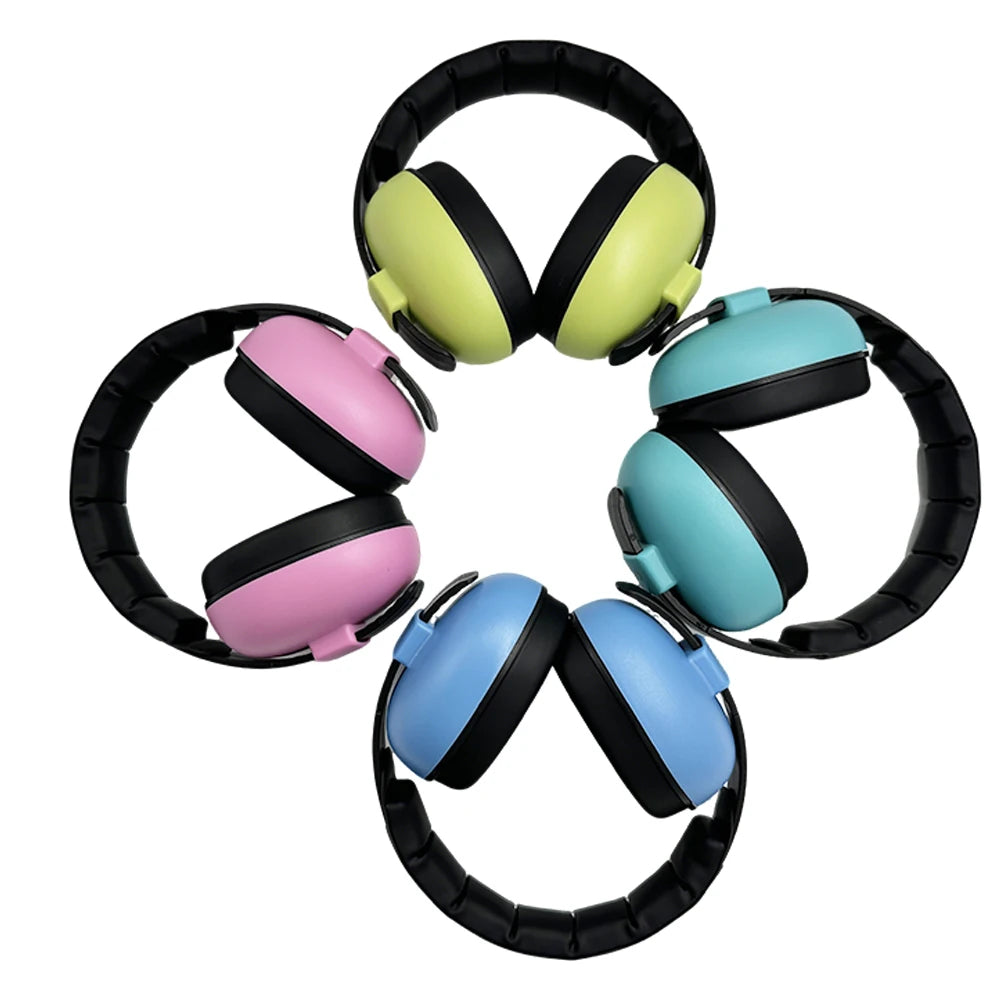 Kids' Adjustable Noise-Reducing Ear Defenders – Sensory Earmuffs