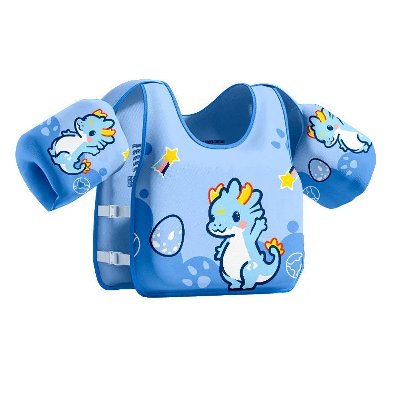Kids’ Beginner Swim Vest with Arm Floats