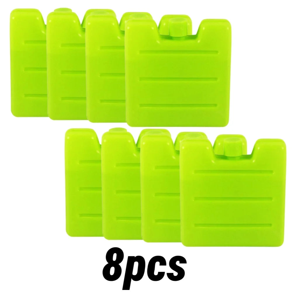 Reusable Lunch Box Ice Packs – Slim Freezer Cooling Blocks