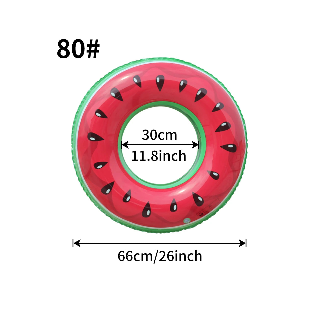 Tropical Fruit Inflatable Pool Ring