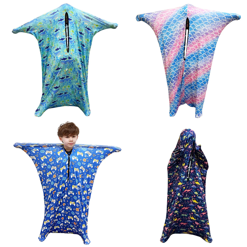Kids Sensory Body Sock – Stretchy Movement & Quiet-Time Play