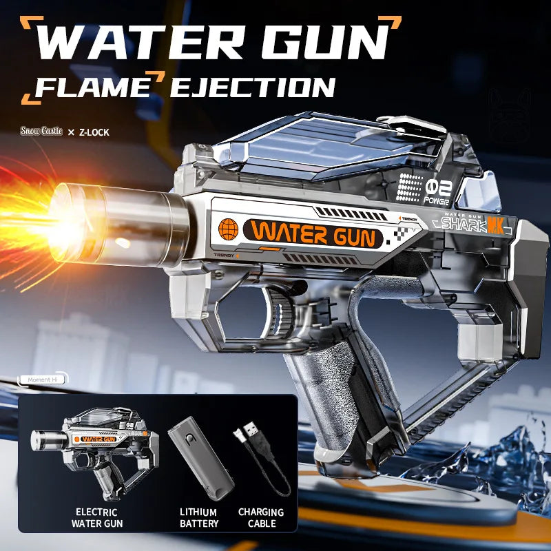 Rechargeable Electric Water Blaster – Automatic Summer Water Toy