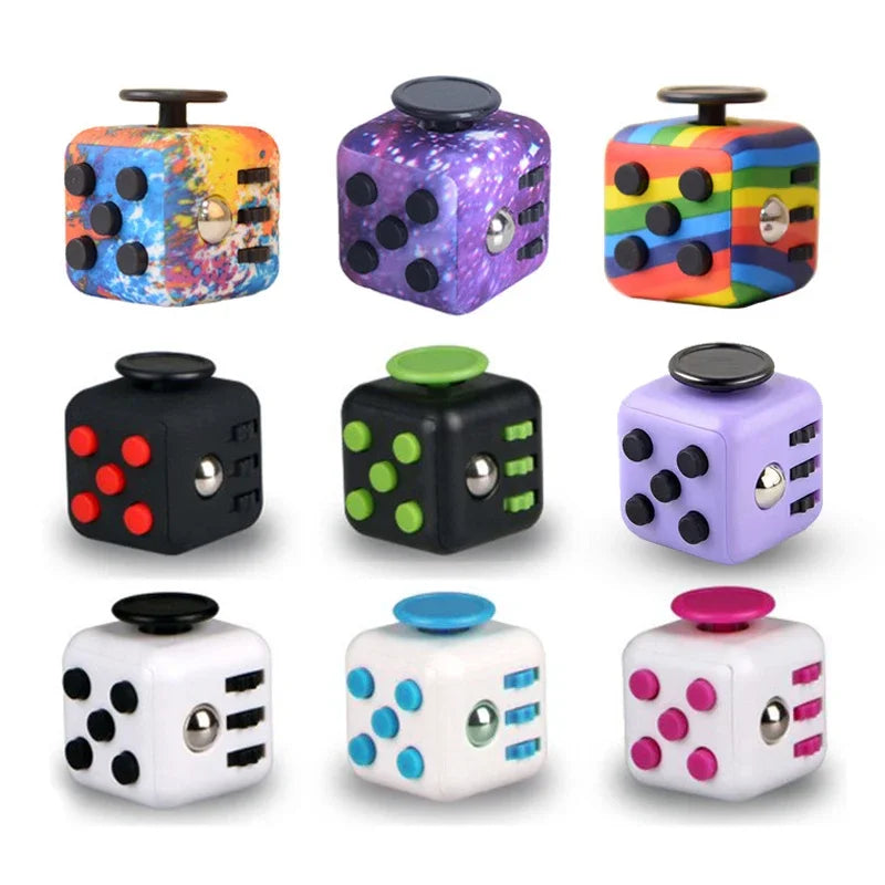 Multi-Function Fidget Cube – Pocket Sensory Activity Toy