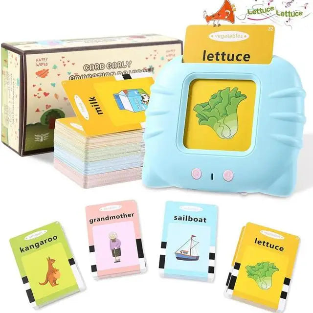Listen & Learn Talking Flash Cards – Interactive English Learning Toy