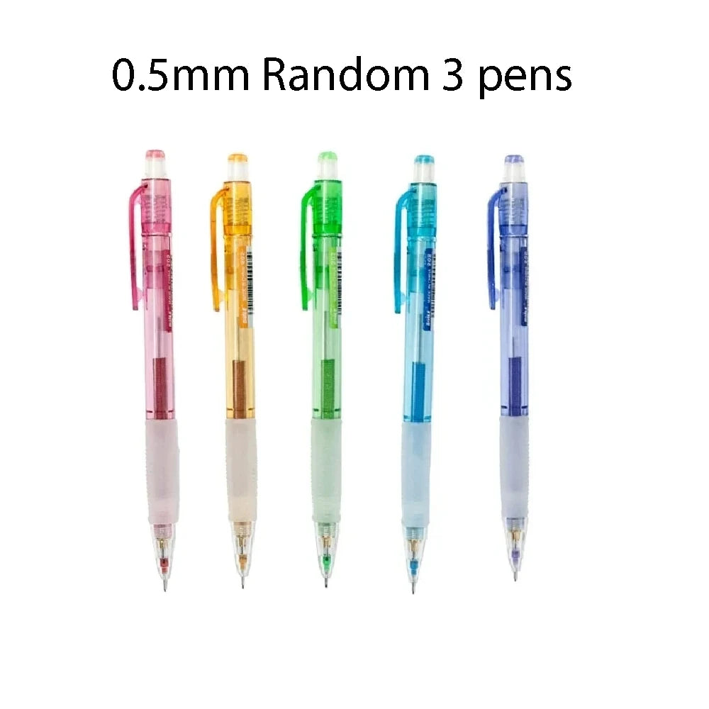 5-Piece Mechanical Pencil Set – 0.5mm / 0.7mm School Pencils
