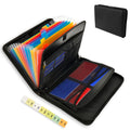 Expandable Document Organizer with Labels – School & Home File Folder