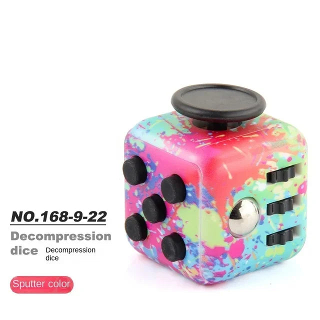 Multi-Function Fidget Cube – Pocket Sensory Activity Toy