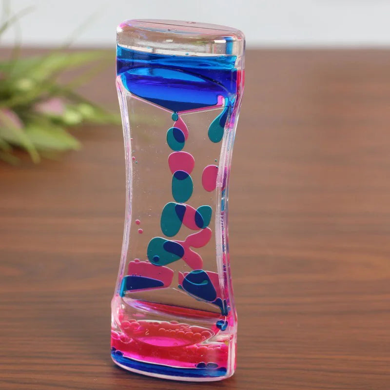 Liquid Motion Sensory Bubbler – Colourful Visual Relaxation Toy