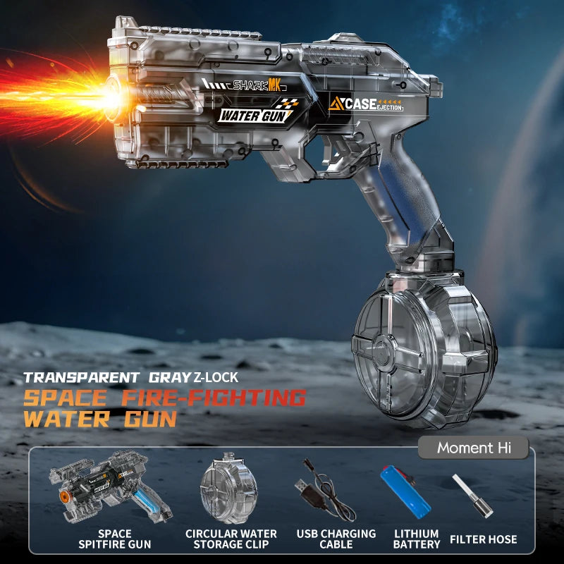 Rechargeable Electric Water Blaster – Automatic Summer Water Toy