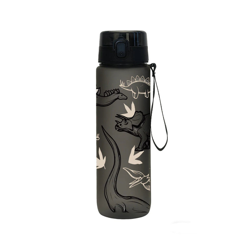 750ml Dinosaur Kids Water Bottle – Flip-Top School & Sports Bottle