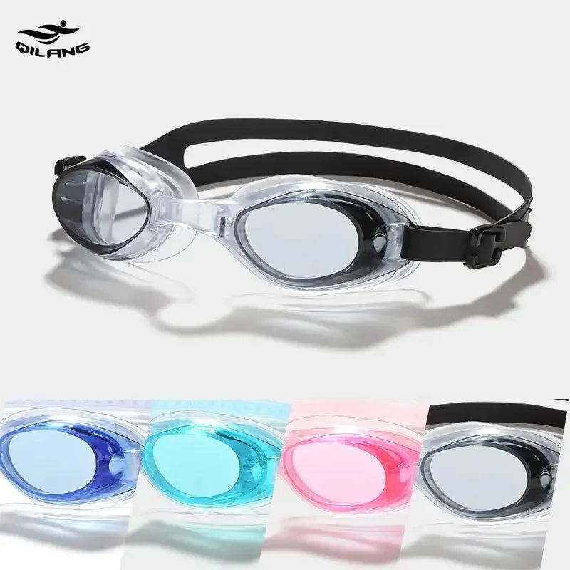 Kids Anti-Fog Swimming Goggles – Adjustable Silicone Fit