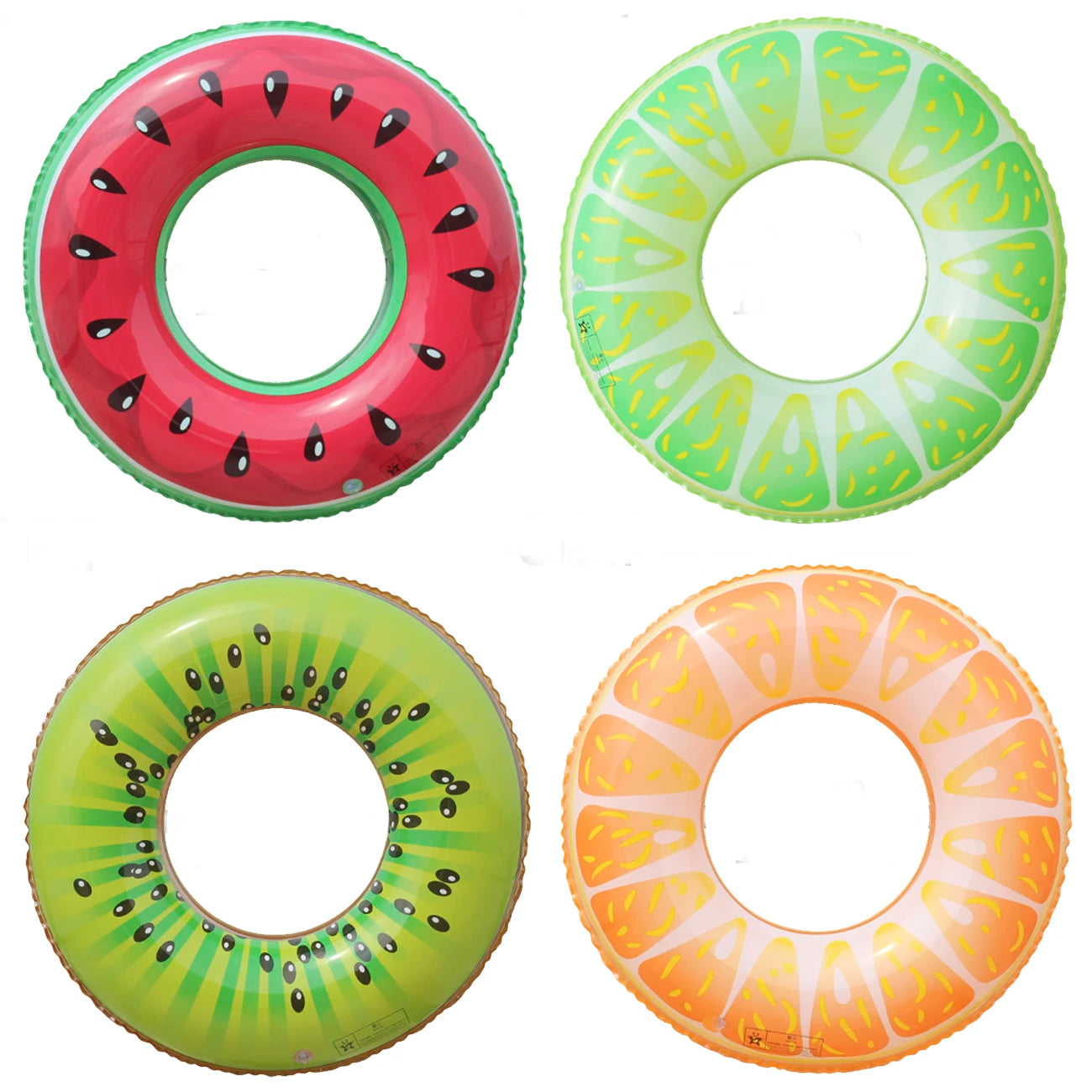Tropical Fruit Inflatable Pool Ring