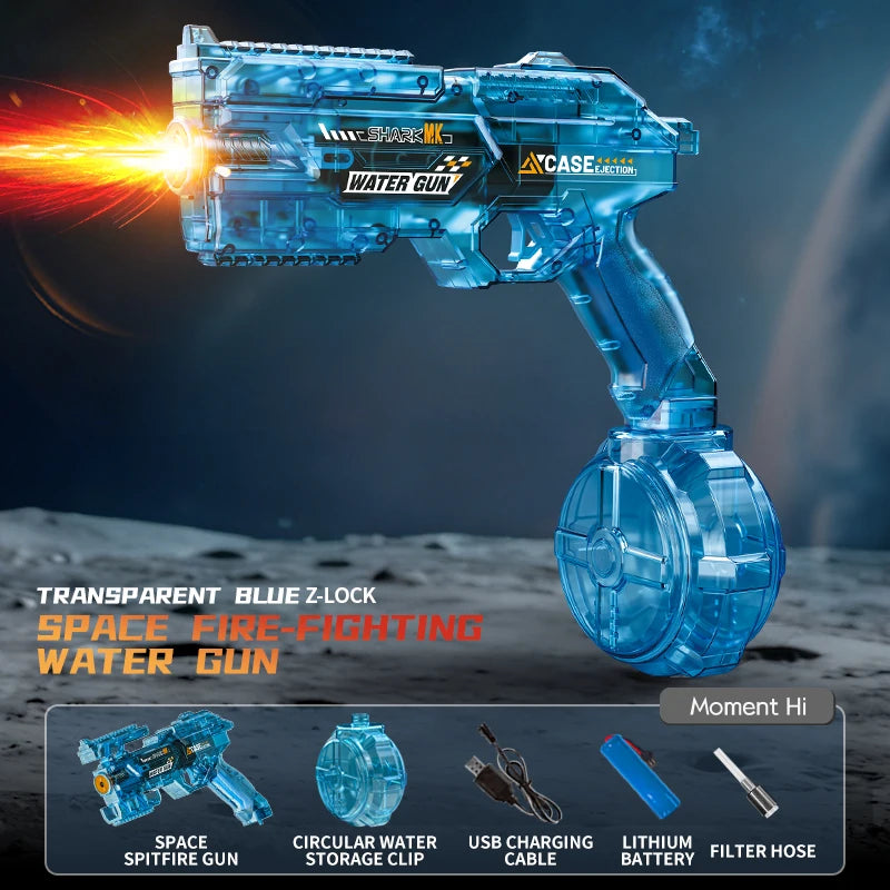 Rechargeable Electric Water Blaster – Automatic Summer Water Toy