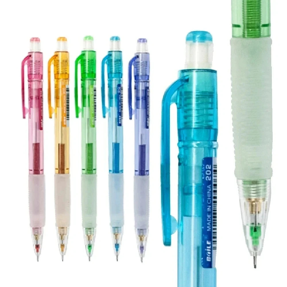 5-Piece Mechanical Pencil Set – 0.5mm / 0.7mm School Pencils
