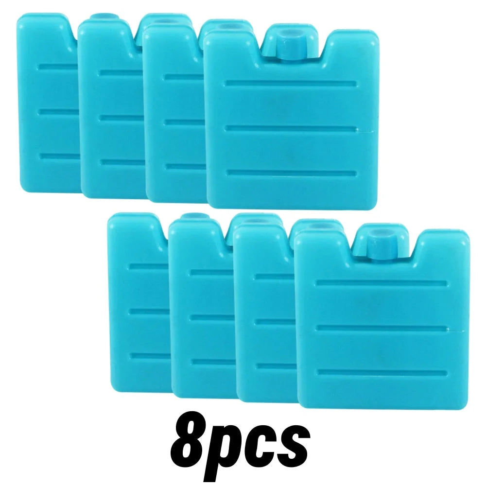 Reusable Lunch Box Ice Packs – Slim Freezer Cooling Blocks