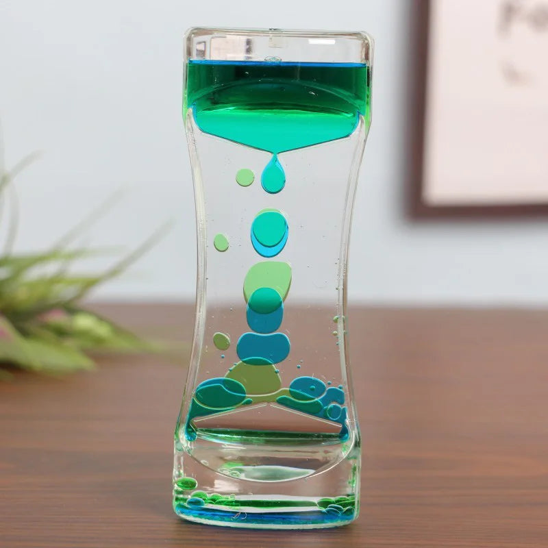 Liquid Motion Sensory Bubbler – Colourful Visual Relaxation Toy