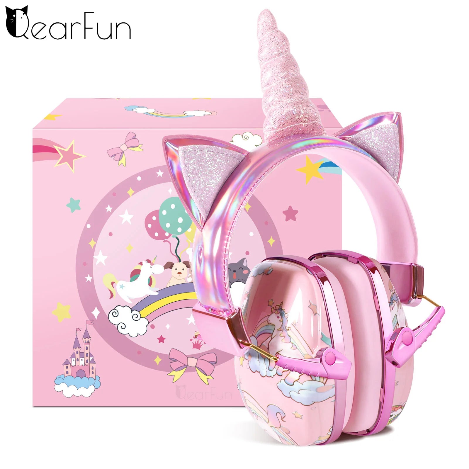 Kids' Noise-Reducing Ear Defenders – Adjustable Sensory Earmuffs