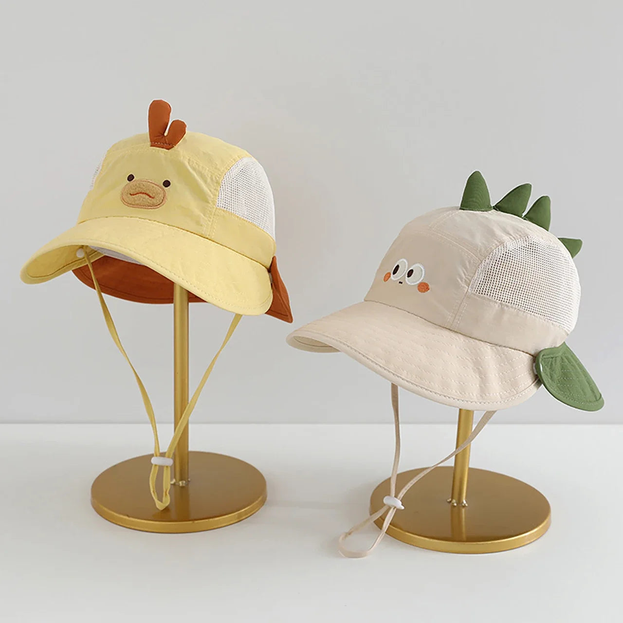 Kids Animal Sun Hat with Chin Strap – Ages 2–5