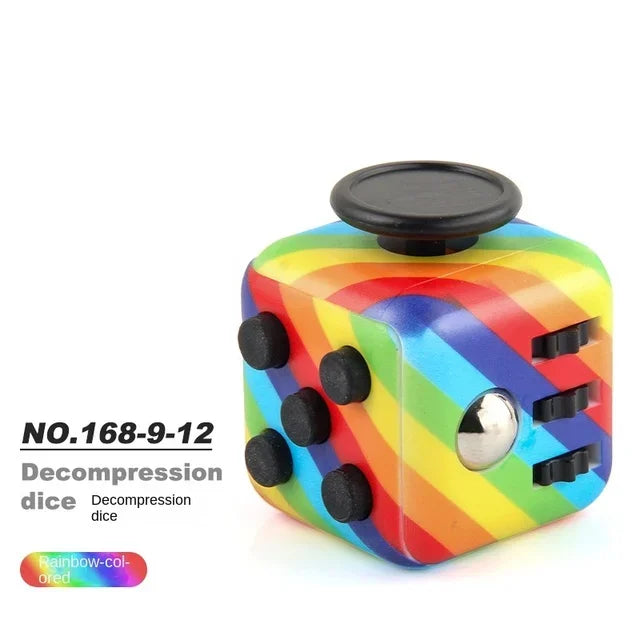 Multi-Function Fidget Cube – Pocket Sensory Activity Toy