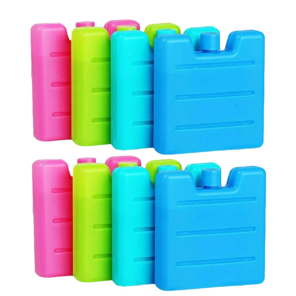 Reusable Lunch Box Ice Packs – Slim Freezer Cooling Blocks