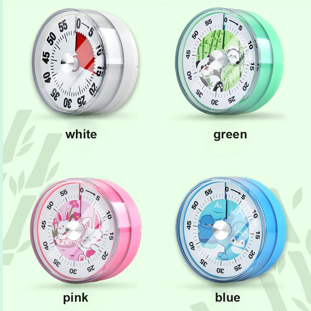 Visual Countdown Timer – 60-Minute Mechanical Routine Timer