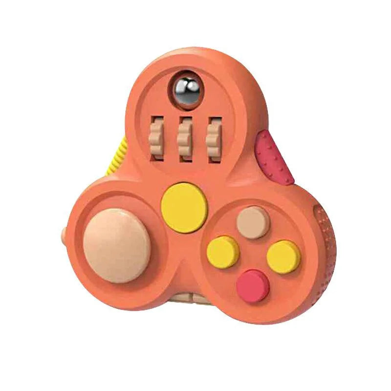 Multi-Activity Sensory Fidget Spinner – Buttons, Gears & Joystick