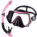 Adult Panoramic Snorkelling Mask & Dry Snorkel Set
