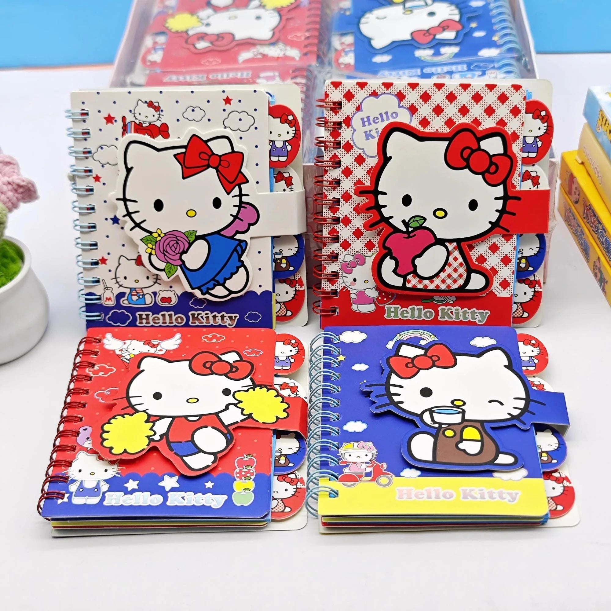 Hello Kitty Mini A7 Spiral Notebook Set – School & Study Notes