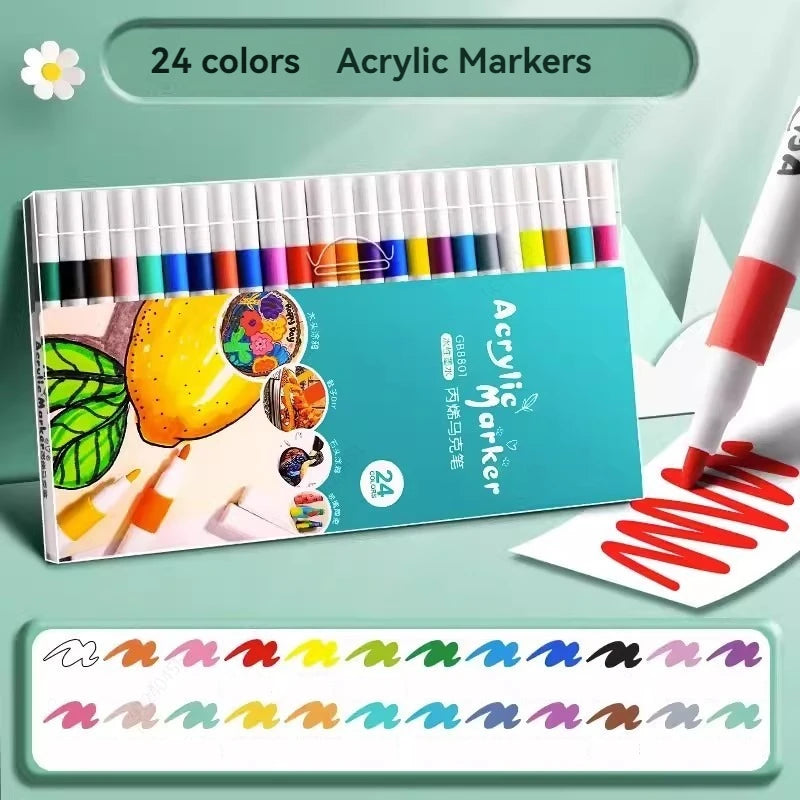 Acrylic Paint Marker Set – Multi-Surface Art & Craft Pens