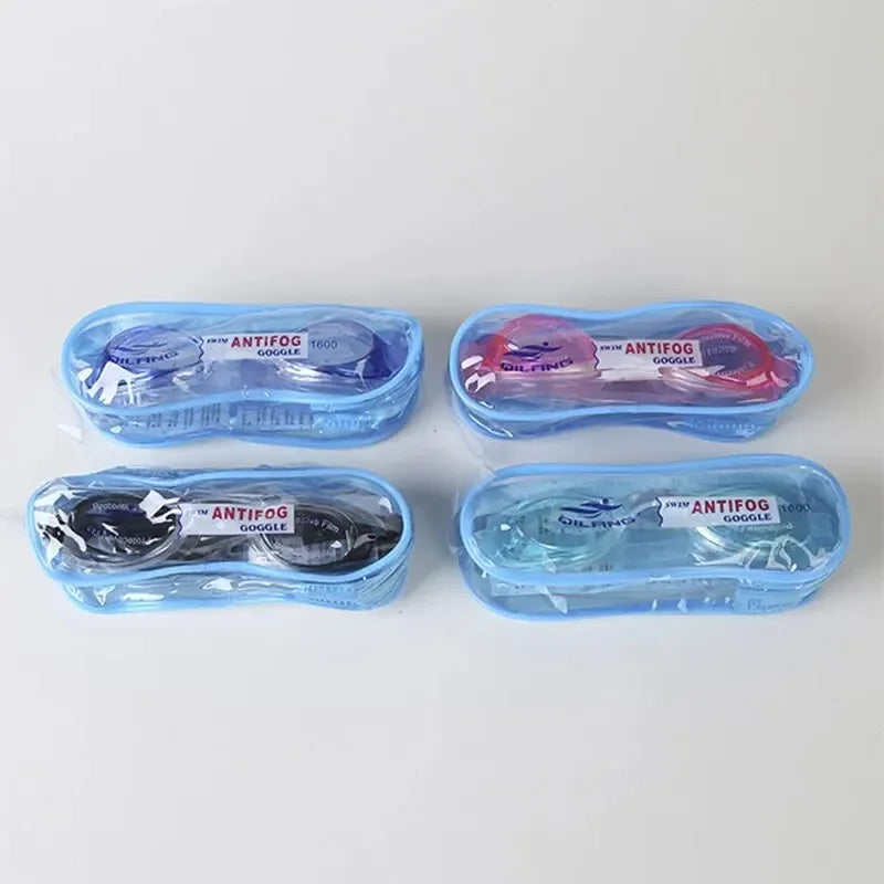 Kids Anti-Fog Swimming Goggles – Adjustable Silicone Fit