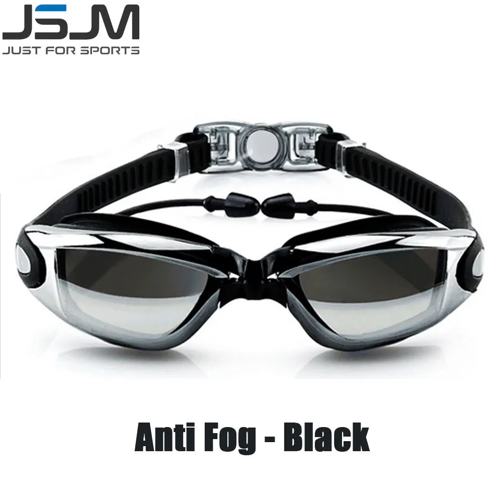 Adult Anti-Fog Swimming Goggles – Adjustable Comfort Fit