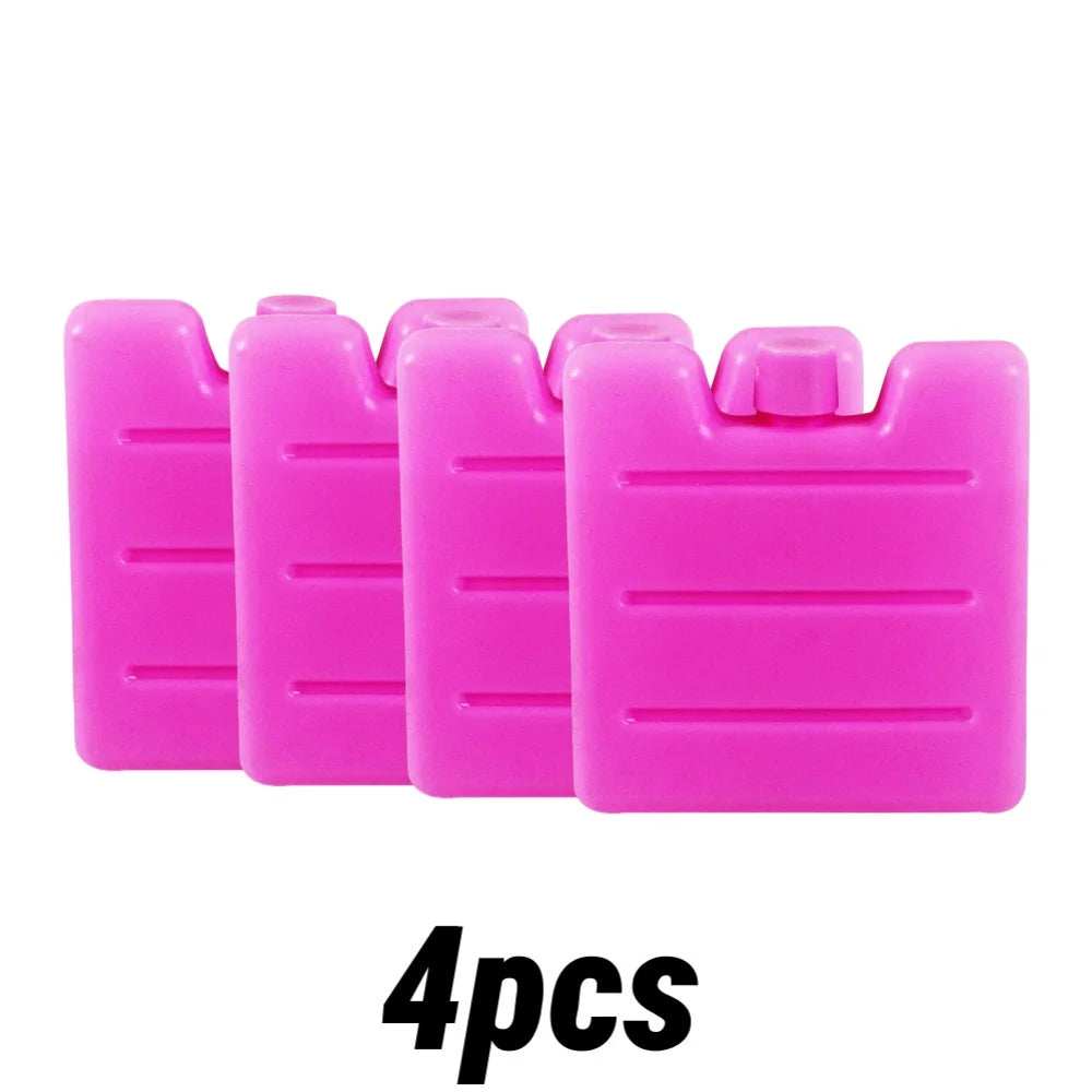 Reusable Lunch Box Ice Packs – Slim Freezer Cooling Blocks