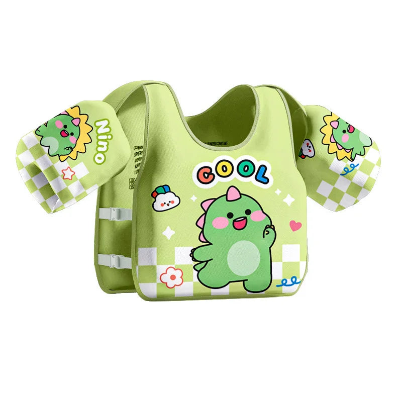 Kids’ Beginner Swim Vest with Arm Floats